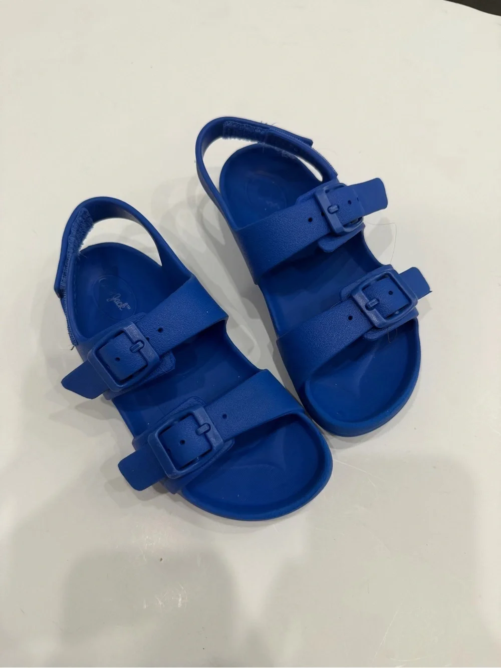 Cat & Jack Toddler Blue Double Buckle Sandals Size 11 Waterproof